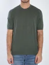 John Smedley Kempton T-shirt In Green