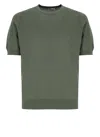 John Smedley Short-sleeve Cotton T-shirt In Green