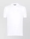 John Smedley Adrian Cotton Jersey Polo In White