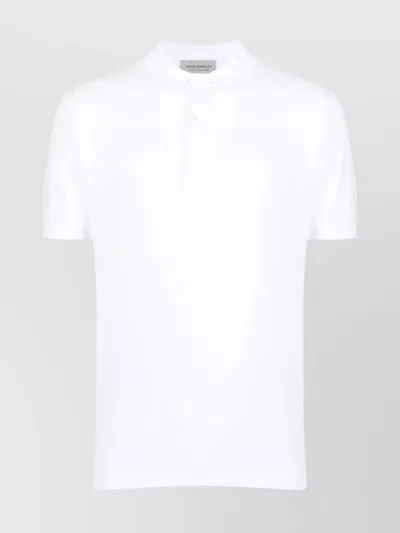 JOHN SMEDLEY KNIT COLLAR POLO T-SHIRT