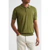 John Smedley Leyburn Merino Wool & Sea Island Cotton Gauze Polo