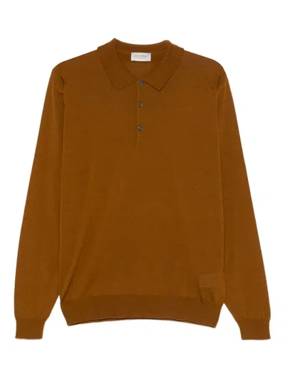 John Smedley Long Sleeve Polo