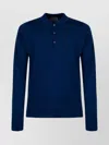 John Smedley Long Sleeve Polo Collar Sweater