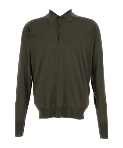 JOHN SMEDLEY LONG SLEEVES POLO