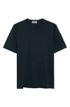 John Smedley Lorca Crewneck T-shirt In Rainforest