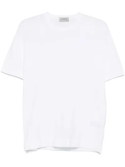 John Smedley Lorca T-shirt In White
