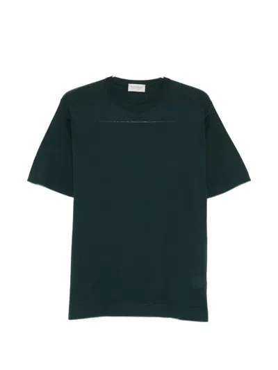 John Smedley Lorca T-shirt In Green