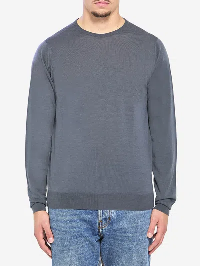 John Smedley Lundy Craw Neck Pullover In Gold