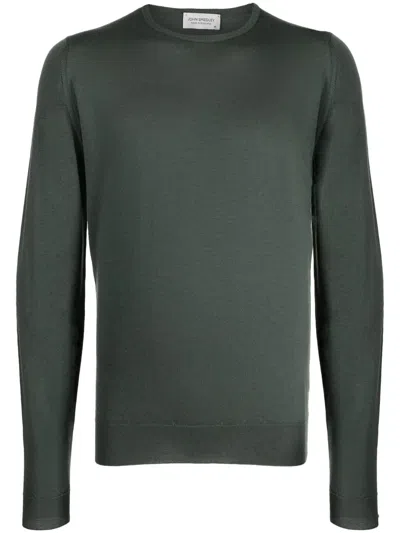 John Smedley Lundy Pullover In Green