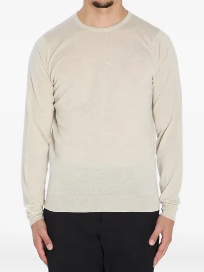 JOHN SMEDLEY LUNDY CREW-NECK SWEATER
