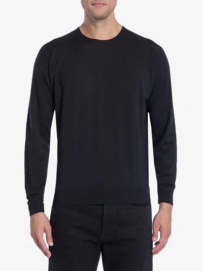 John Smedley Lundy Pullover In Black