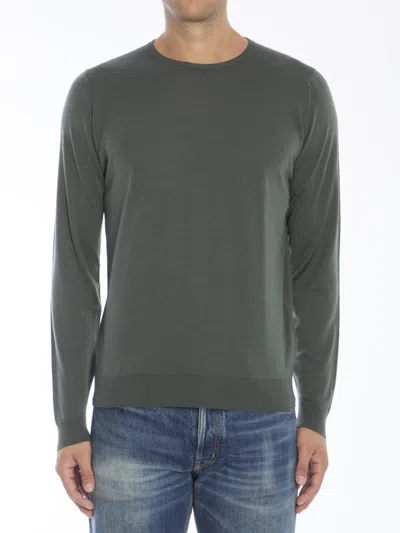 John Smedley Lundy Pullover In Green