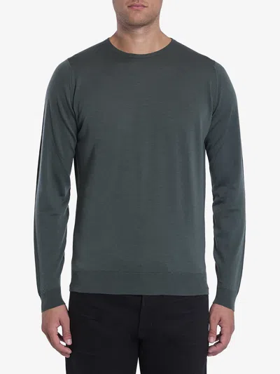 John Smedley Lundy Pullover In Green