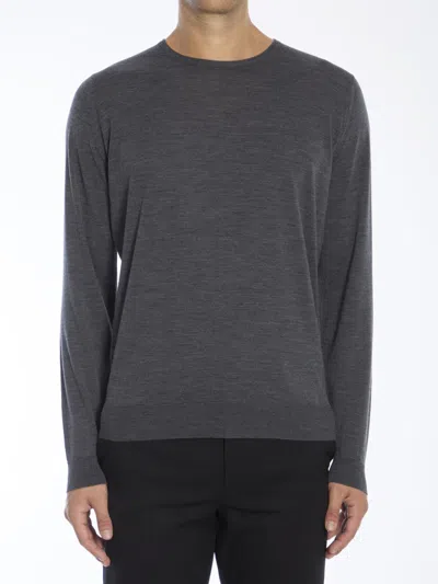 John Smedley Lundy Pullover In Grey