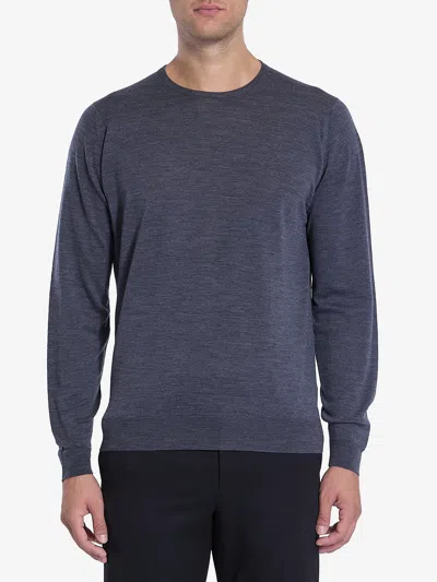 John Smedley Lundy Pullover In Grey