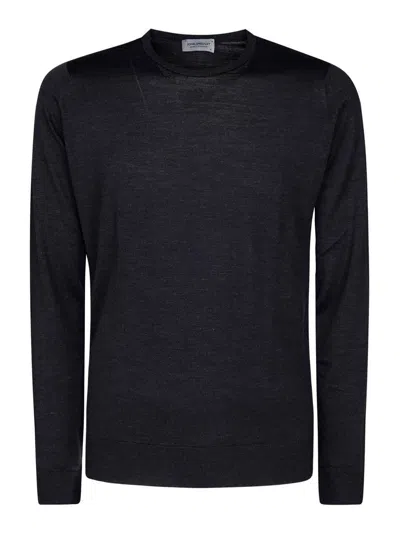 John Smedley Lundy Pullover Ls In Black