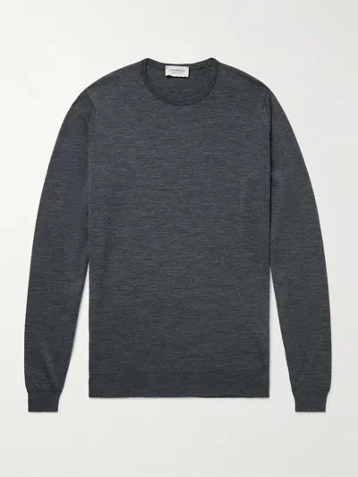 John Smedley Marcus Sweater In Brown