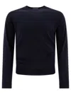 John Smedley Marcus Crew-neck Sweater In Blue