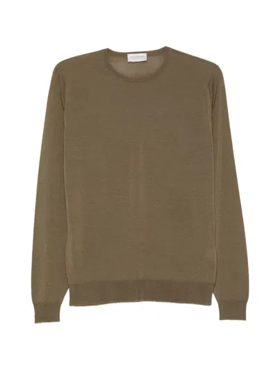 John Smedley Lundy Sweater In Green