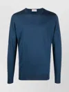 John Smedley Marcus Extra Fine Merino Wool Jumper Clothing In Blue