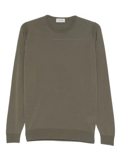 John Smedley Lundy Pullover Ls In Green