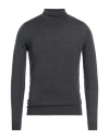 John Smedley Man Turtleneck Lead Size L Virgin Wool