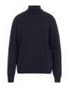 John Smedley Man Turtleneck Navy Size L Recycled Cashmere, Wool