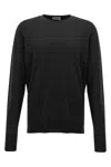 John Smedley 'marcus' Sweater In Black