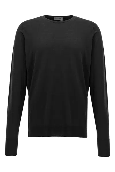 John Smedley 'marcus' Sweater In Black