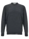 John Smedley 'marcus' Sweater In Gray