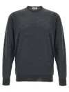 John Smedley 'marcus' Sweater In Gray