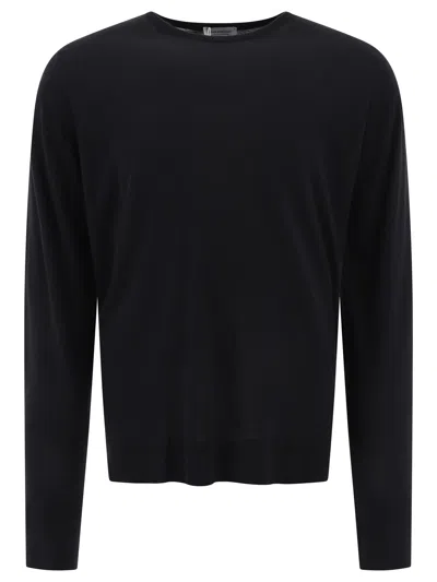 John Smedley "marcus" Sweater In Black