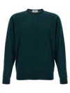 John Smedley Lundy Wool Jumper In Green