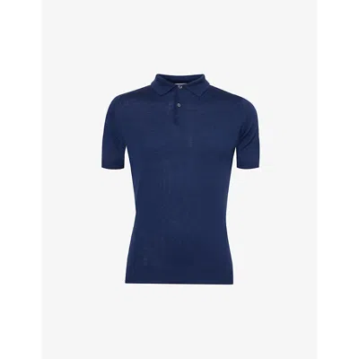 John Smedley Polo In Ink