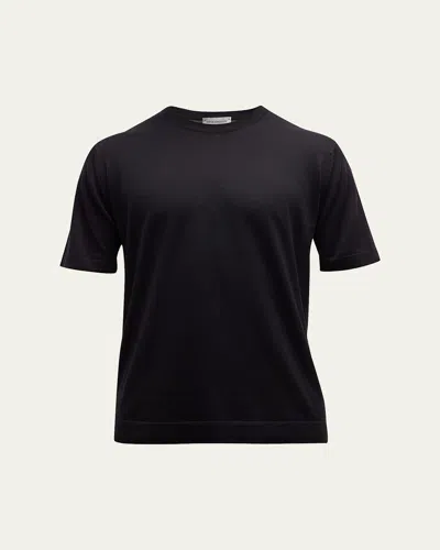 John Smedley Men's Lorca Sea Island Cotton T-shirt