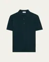 John Smedley Adrian Shirt Ss In Rainforest