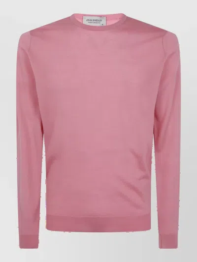 John Smedley Merino Wool Crewneck Long Sleeve Sweater