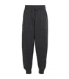 John Smedley Merino Wool Cuffed Sweatpants In Gray