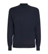 John Smedley Merino Wool Harcourt Sweater In Blue