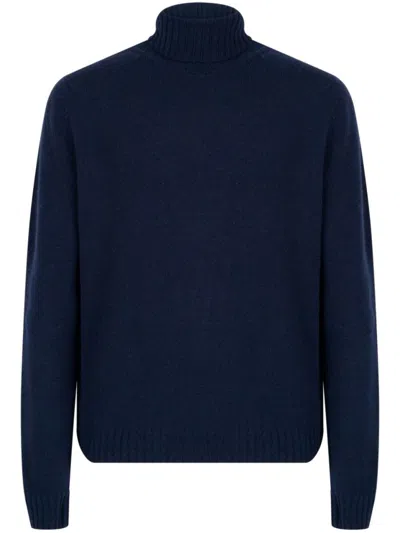 JOHN SMEDLEY JOHN SMEDLEY NAVY BLUE FAISAL SWEATER
