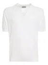 John Smedley Noah Skipper Collar Shirt Ss In White