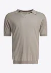 John Smedley Noah V-neck Polo T-shirt