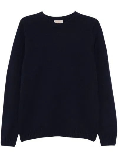 John Smedley Norfolk Sweater In Blue