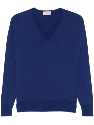 John Smedley Oona Sweater In Blue