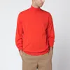 John Smedley Wool Turtleneck Sweater Long Sleeves