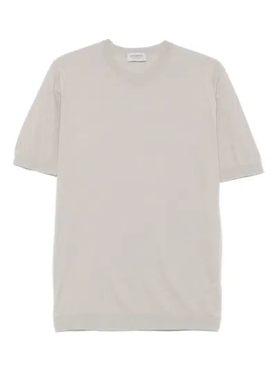 John Smedley Park T-shirt In Grey