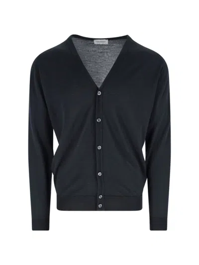 John Smedley Petworth Cardigan In Black