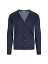 John Smedley Petworth Cardigan In Blue