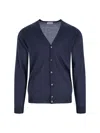 John Smedley Petworth Cardigan In Blue