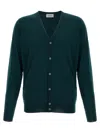 John Smedley Petworth Cardigan In Green